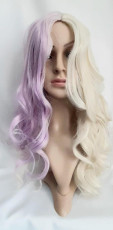 Lilac And White Wig